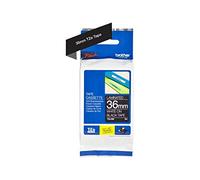 P-TOUCH TZE365 - Nastro laminato, bianco su nero, 36 mm