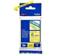 Brother TZe-611 - Nero su giallo - Rotolo (0,6 cm) 1 cassetta(e) nastro laminato