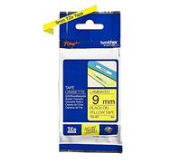 Brother TZe-621 - Nero su giallo - Rotolo (0,9 cm x 8 m) 1 cassetta/e nastro laminato - per Brother PT-D210, D600, H110, H200, P-Touch PT-1005, 1880, P-Touch Cube Pro PT-P910