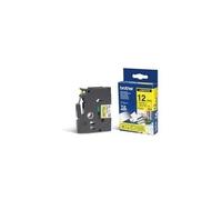 BROTHER - TZe 631 - Nastro adesivo laminato superresistente - nero su giallo