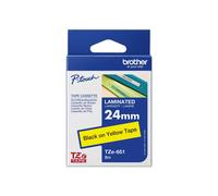 Brother TZE-651 Giallo Filippine 5 anno/i 2,4 cm 8 m 24 mm Nastro nero TZE651