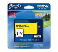 Brother tze-661 nastro per etichettatrice tz