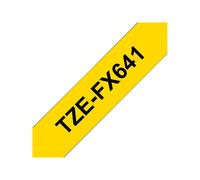 Brother TZE-FX641 Nero su giallo TZ Nero 5 anno/i 1,8 cm Nastro per TZEFX641