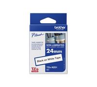 Brother TZE-N251 TZ Nero 5 anno/i 2,4 cm 8 m Cinta No laminada TZEN251