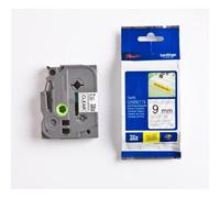 Brother TZE-S121 DirectLabel Nero Su Trasparente Extra Forte 9Mm X 8M