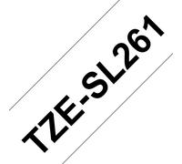 Brother TZE-SL261 nastro per etichettatrice Nero su bianco NEW