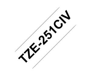 Brother TZE231CIV Nero su bianco TZe Filippine 1,2 cm 8 m 20 mm