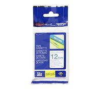 Brother TZE233 Nastro Laminato, 12 mm, Blu/Bianco