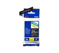 Brother TZE355 Nastro Laminato, 23.9 mm, Bianco/Nero