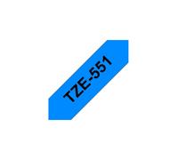Brother TZ-551 Nastro nero su blu Originale TZe-551