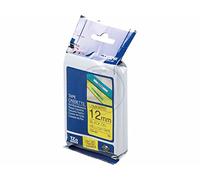 Brother TZE631 Nastro Laminato, 12 mm, Nero/Giallo