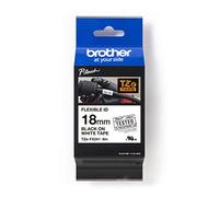 Brother TZEFX241Nastro Laminato flessibile da 18 mm (8 m) Nero/Bianco