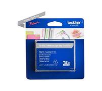 Brother TZEMQL35 Nastro Laminato opaco da 12 mm (5m) Bianco/Grigio chiaro