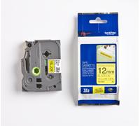 P-TOUCH TZES631 - Nastro laminato, adesione extra forte, nero su giallo, 12 mm