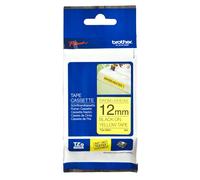 P-TOUCH TZES631 - Nastro laminato, adesione extra forte, nero su giallo, 12 mm