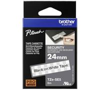 Brother TZE-SE5 nastro per etichettatrice Nero su bianco TZ/TZe