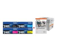 Brother Value Pack nero / ciano / magenta / giallo / Bianco TN-248XL MCVP