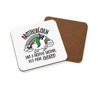 Brothercorn Unicorno Like A Normale Brother Altro Bellissimo Sottobicchiere Best