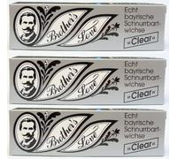 Brother's Love Brothers - Set di 3 pennelli da barba, 10 ml, colore: Trasparente
