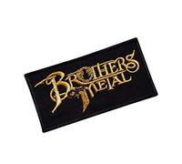 Brothers of Metal 1 applique ricamata termoadesiva souvenir accessorio