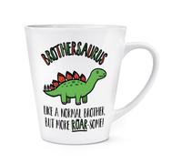Brothersaurus Dinosauro Like A Normale Brother Roarsome 341ml Latte Tazza Funny