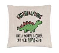 Brothersaurus Dinosauro Like A Normale Brother Roarsome Cuscino Cover Divertente