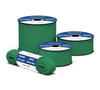 Brotree 550 Paracord 4mm 30m Corda 100% Poliestere Tipo III 7 Fili per Bracciale, All'Aperto, Campeggio, Sopravvivenza - Verde Kelly