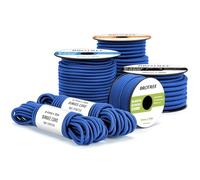 Brotree Corda Elastica 10mm x 10m Blu - Corda Gomma Corda Elastici per Teloni Allenare Barca