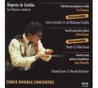 BROUWER, LEO - THREE DOUBLE CONCERTOS
