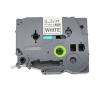 BROVACS 1 confezione di nastro flessibile nero su bianco compatibile per Brother P-Touch TZ FX241 TZe FX241 18 mm 3/4" OPA1424