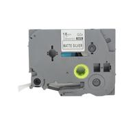 BROVACS 1 confezione di nastro laminato nero su argento, compatibile con stampanti Brother P-Touch TZ 941 TZe 941 18 mm 3/4" OPA4941
