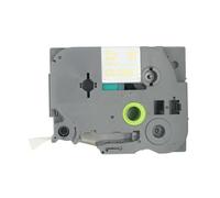 BROVACS 1 confezione di nastro laminato oro su trasparente, compatibile con stampanti Brother P-Touch TZ 154 TZe 154 24 mm 1" OPA4154