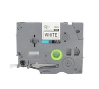BROVACS 1 nastro laminato nero su bianco compatibile con stampante Brother P-Touch TZ 231 TZe 231 12 mm 1/2" OPA4231