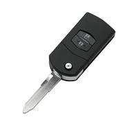 BROVACS Guscio chiave di ricambio compatibile con MAZDA 2 pulsanti Keyless Entry Flip Remote Key Case Fob PG536A
