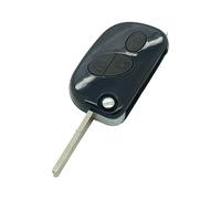 BROVACS Guscio di ricambio compatibile con MASERATI 3 pulsanti Keyless Entry Flip Remote Key Case Fob PG926