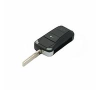 BROVACS Guscio di ricambio compatibile con Porsche Cayenne 2 pulsanti Keyless Entry Flip Remote Key Case Fob PG922C