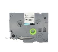 BROVACS Nastro laminato nero su bianco, compatibile con stampanti Brother P-Touch TZ 221 TZe 221 9 mm 3/8" OPA4221
