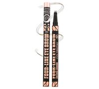 Brow Pen, Waterproof Eyebrow Brush, 4 Tip Coloring Tool, Long-Lasting Formula, Portable Design, Best for Men, Women, Everyday Makeup, and Professional Use