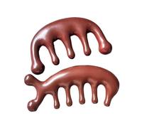 Brow - Set di 2 strumenti per massaggio osseo, per il cuoio capelluto, per la cura dei capelli, leggero, portatile, ideale come regalo per donne