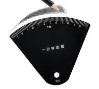 Brow Shaping Ruler - Eyebrow Measuring Mapping Tool, Makeup Stencil Shaper Kit | Adjustable Guide for Beginners Professional Use, Home Salon Beauty Accessory for Symmetry and Perfect Eyebrow Design