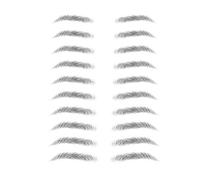 Brow-Stang-On Temporary Eye Brew per donne e uomini, trasferimenti realistici 3D peel-off, adesivi per modellare le sopracciglia, sopracciglia naturali istantanee, sopracciglia impermeabili