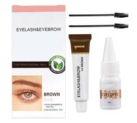 Brow Tint Kit, Eyebrow Tint Set, Semi-permanent Lash Tinting Kit, Quick Dry Waterproof Long-lasting Eyebrow Dye Tint For Natural Eyelash, Tools & Brushes