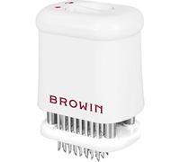 Browin Batticarne 311401 – 56 lame in acciaio inox, sicurezza, plastica, Bianco Taglia L