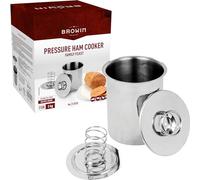 MultiDepot Browin 313030 Bollitore prosciutto, Metallo, Argento, Grande