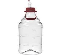 Browin 644320 Carboy, Demijohn leggero con manico, 20 l, PET-1, rosso