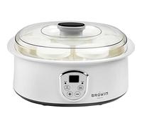 BROWIN® 801015 Yogurtiera con termostato |7 vasetti |1,3 L