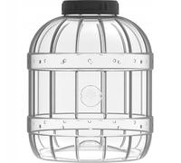 Browin Barattolo per crauti con coperchio in plastica, per cetrioli, barattolo da 5 l