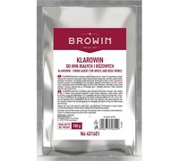 Browin Klarowin 10 g per vini bianchi e rosati per la vinificazione