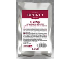 Browin Klarowin 10 g per vini bianchi e rosati per la vinificazione