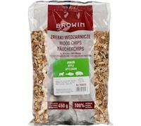 Browin® Trucioli di melo 450 g 780835 | legno affumicato 6 - 8 mm per carne e pesce, trucioli per affumicare e grigliare | Smoking Chips per affumicare, barbecue a gas e barbecue